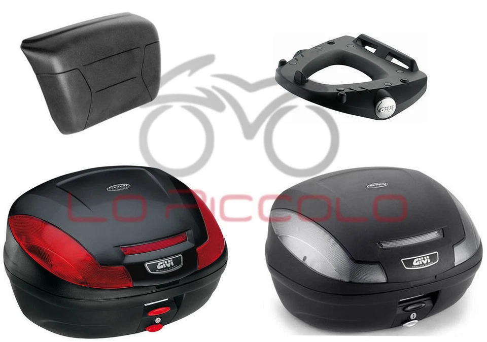 GIVI BAULETTO E470 N / NT + PIASTRA SR19M HONDA SILVER WING 600 / ABS 2001-2009 - Immagine 1 di 1