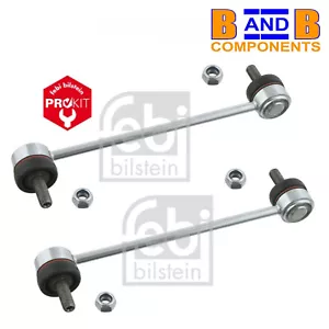 ANTI ROLL BAR LINK RODS DROP LINKS VW T5 TRANSPORTER FEBI BILSTEIN PAIR A1468 - Picture 1 of 7
