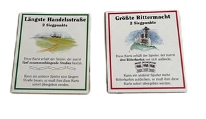 Die Siedler von Catan Ersatzteile 2 Siegpunkte Kosmos Brettspiel vintage - Bild 1 von 3