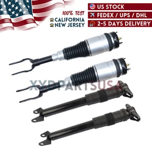 2x Front & 2x Rear Air Suspension Shock Struts For Jeep Grand Cherokee WK2 11-15 - Picture 1 of 7