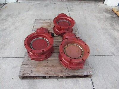 Puerta de hierro fundido rojo M&H - Válvula mariposa 12" - Brida 2" tuerca cuadrada - Nueva Foto 1 de 4