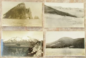 LOT OF 4 RPPC CALIFORNIA VIEWS VINTAGE REAL PHOTO POSTCARDS - Picture 1 of 2