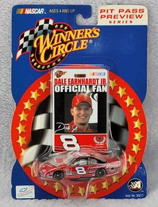 Nascar Winner Circle 2002 Dale Earnhardt Jr 8 Pit Pass Preview Official Fan Card - Picture 1 of 7