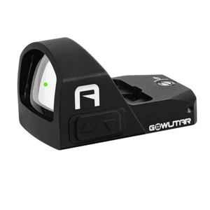 GOWUTAR A20 RMR Green Dot Sight Shake Awake 2MOA Reflex Sight w/ Pic Mount