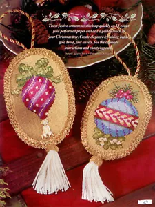 Golden Ornaments Kreuzstich Magazin Muster - Lauren Pelc - Weihnachten - Bild 1 von 2