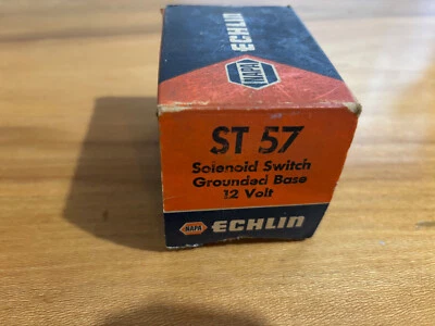 NOS NEW OLD STOCK (NAPA)  ECHLIN STARTER SOLENOID 12V ST 57 - Image 1 of 4