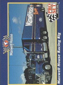 1992 Pro Set Maxwell House #6 Sterling Marlin's Trans.