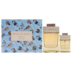 Bvlgari Man Terrae Essence by Bvlgari for Men 2 Pc Gift Set - Picture 1 of 4