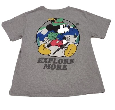 Disney Mickey Mouse Large Tee Explore More Boy Girl  - Image 1 of 4