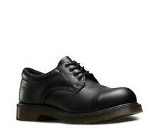 DM Doc Dr. Martens ICON Work Lace Up Steel Toe Work Shoes Size 3 Black Leather