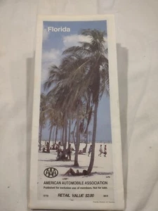 1985 AAA Florida Vacation Road Map - Picture 1 of 3