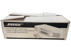 Bose Acoustic Wave II CD Changer Multi Disc 5 Music Black Remote Cntrl Open Box - Picture 1 of 9
