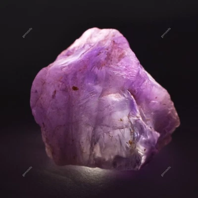 182.85 Ct Natural Uncut Rough CERTIFIED Purple Ametrine Loose Gemstone - Image 1 of 4