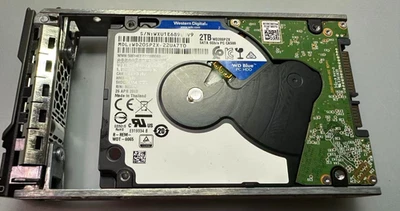 Western Digital Blue 2TB WD20SPZX 2.5 SATA HDD *USED/WIPED* with a tray - Image 1 of 4