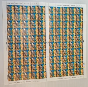 Great Britain Captain Cook Maori Millennium The Travellers' Tale FULL SHEET - Picture 1 of 1