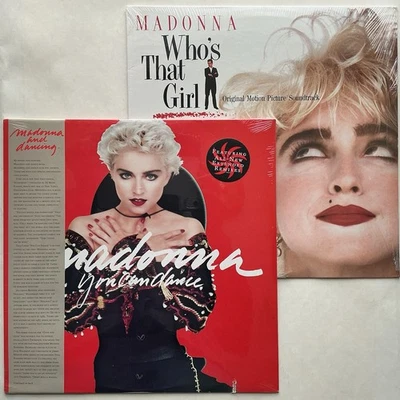 MADONNA Lot SEALED Who’s That Girl- YOU CAN DANCE m/nm SIRE cut 1987 original Foto 1 de 4