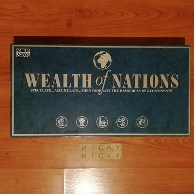 Wealth Of Nations Board Game Parker/1987 - 100% Complete - Contents Sealed - Image 1 of 4