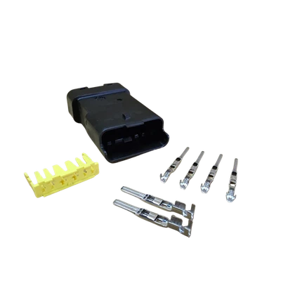 6 Pins Throttle Oil Pump Connector Plug with Terminal for Citroen 211PC069S0049 - Image 1 of 4