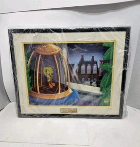Vtg Looney Tunes Animated "I Tawt I Taw a Puddy Cat" Tweety & Sylvester Picture - Picture 1 of 20