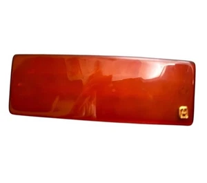 "Nueva pinza de pelo Alexandre de Paris elegante roja borgoña, 3,5"" sin existencias" - Imagen 1 de 6