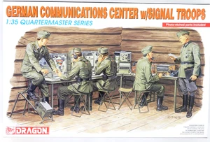 Dragon German Communications Center Signal Troops 1:35 3826 5 Figures Radios - Picture 1 of 3