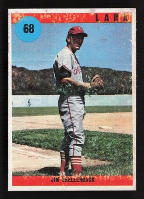 1970 OVENCA (Venezuelan Winter League) -#68 JIM SHELLENBACK (Lara) - Image 1 of 2