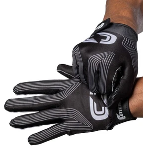 Cutters Football Receiver Sticky Grip Palm Youth Gloves, Small/Med, Black, NWT - Picture 1 of 7