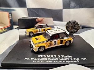 UH / EAGLE RACE - RENAULT 5 TURBO #9 - 1981 RALLY MONTE-CARLO 1/43 SCALE MODEL - Picture 1 of 8