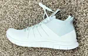 Nike Free Hypervenom 2 FS White Metallic Silvr Men Sz 11.5us New 805890 101 Rare - Picture 1 of 10