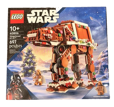 Lego Gingerbread AT-AT Star Wars 40806 - Christmas 2025 Gift - In Hand - Sealed - Image 1 of 4