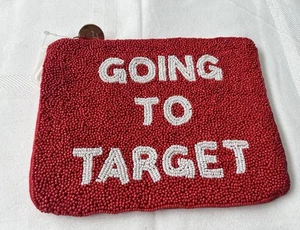 Going to Target Beaded Clutch - kate spade new york x Target Red/White - Picture 1 of 7