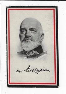 WWI German General Josias von Heeringen Memorial Postcard p2312 - Picture 1 of 2