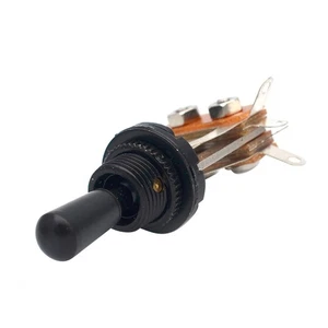 Interruptor de 3 vías punta negra pastilla guitarra eléctrica palanca para Les Paul Epiphone - Imagen 1 de 8