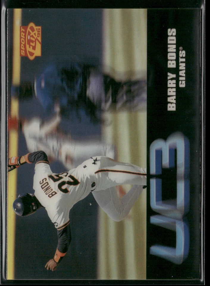 1996 Sportflix #112 Barry Bonds Artist's Proofs - Image 1 of 2
