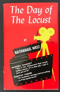 The Day of the Locust Facsimile of 1st Ed BOMC Hardback w Dustjacket Book - Picture 1 of 6