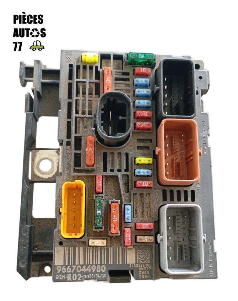 Module BSM Boitier Fusibles PSA R02 C4 Picasso C5 III C6 Peugeot 3008 407 5008 - Image 1 of 1