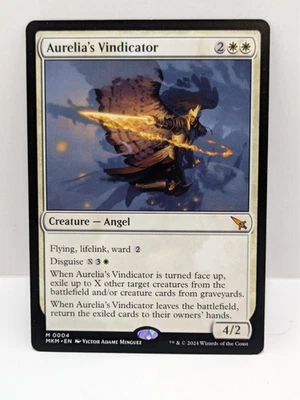 Murders at Karlov Manor - Aurelia's Vindicator - Mythic - Creature - Mkm 004 - - Image 1 of 2