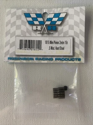 Robinson Racing 15 Закаленная Зубами Сталь Мини Шестерня Gear 2 мм .5 Мод 1815 НОВАЯ - Изображение 1 из 2