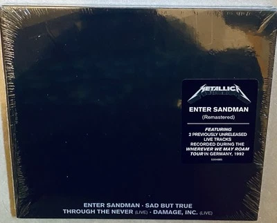 Metallica “Enter Sandman” Digi Maxi • NEW & SEALED • Slayer Anthrax Megadeth - Bild 1 von 2