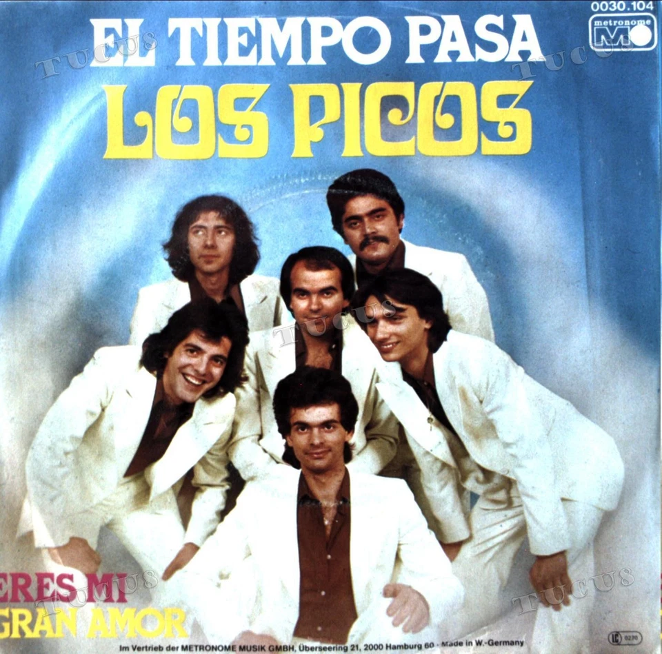 Los Picos - El Tiempo Pasa 7in (VG/VG) .* - Image 1 of 1