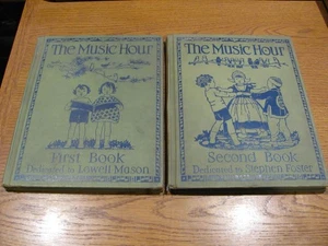 The Music Hour Book First Book, Second Book Silver Burdett hardcover - Picture 1 of 11