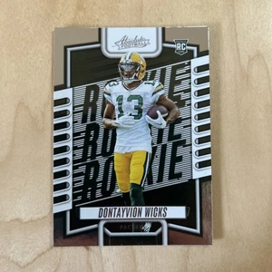2023 Panini Absolute - Rookies Dontayvion Wicks #199 (RC) - Picture 1 of 2