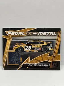 2025 Donruss Racing Christopher Bell Pedal to the Metal Sheetmetal Relic JGR - Picture 1 of 2