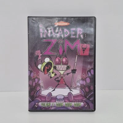 Invader Zim: Volume 1 – Doom Doom Doom: 2-Disc DVD + Case & Artwork, Used – Good - Image 1 of 3