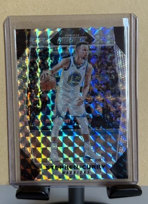 2017-18 Prizm Mosaic #92 Stephen Curry Base Card Golden State Warriors Prizm - Image 1 of 4