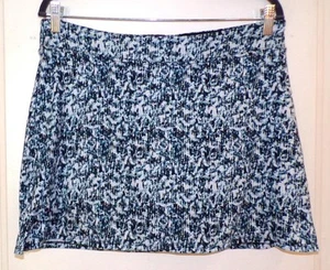 SKORT DE PUNTO TRANQUILITY AQUA & WHITE PRINT TALLA M - Imagen 1 de 4