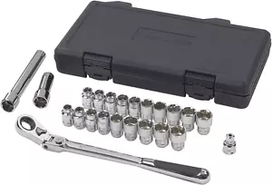 23-Piece Pass-Thru Mechanics Tool Set - Standard Sae/Metric - Picture 1 of 11