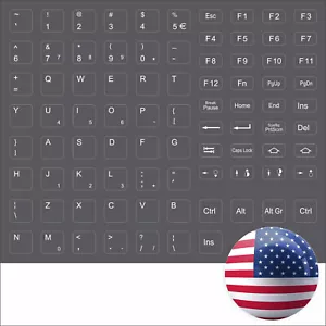 Darkgrey Keystick Key Stick English US USA Dell - Picture 1 of 1