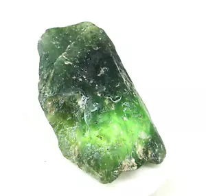 102 Ct Natural Green Brazilian Serpentine Untreated Rough Loose Gemstones - Picture 1 of 9