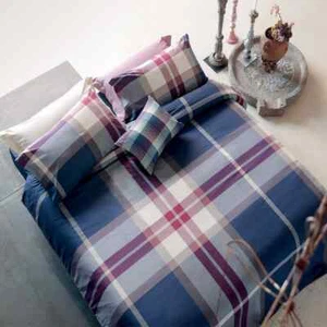 Scottish yarn-dyed sheets and pillowcases BossiCasa MAX 7340 - Picture 1 of 1